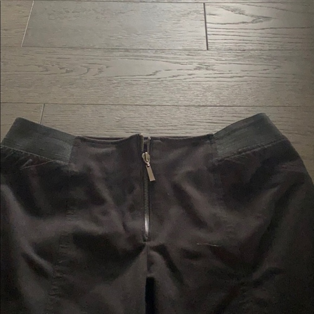 INSIGHT Black Zip Up Leggings Size 6 - Picture 2 of 4